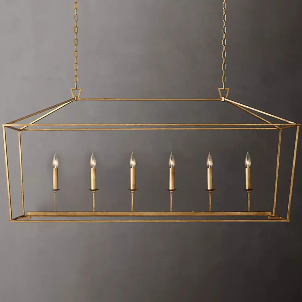 Plafoniere vintage industriali Design geometrico per ristorante - clowasit.com