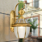 Luci Vintage Da Esterno in Ottone Dorato - clowasit.com