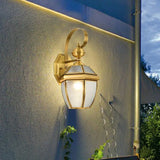 Luci Vintage Da Esterno in Ottone Dorato - clowasit.com