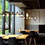 lampadario industriale vintage a più teste stile americano - clowasit.com