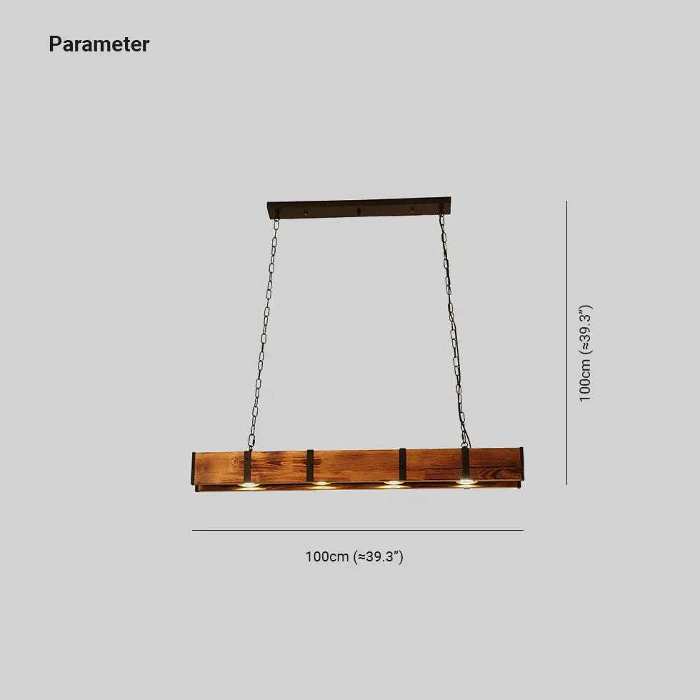 Lampadari Tetto in Legno Stile Retro Elegante - clowasit.com
