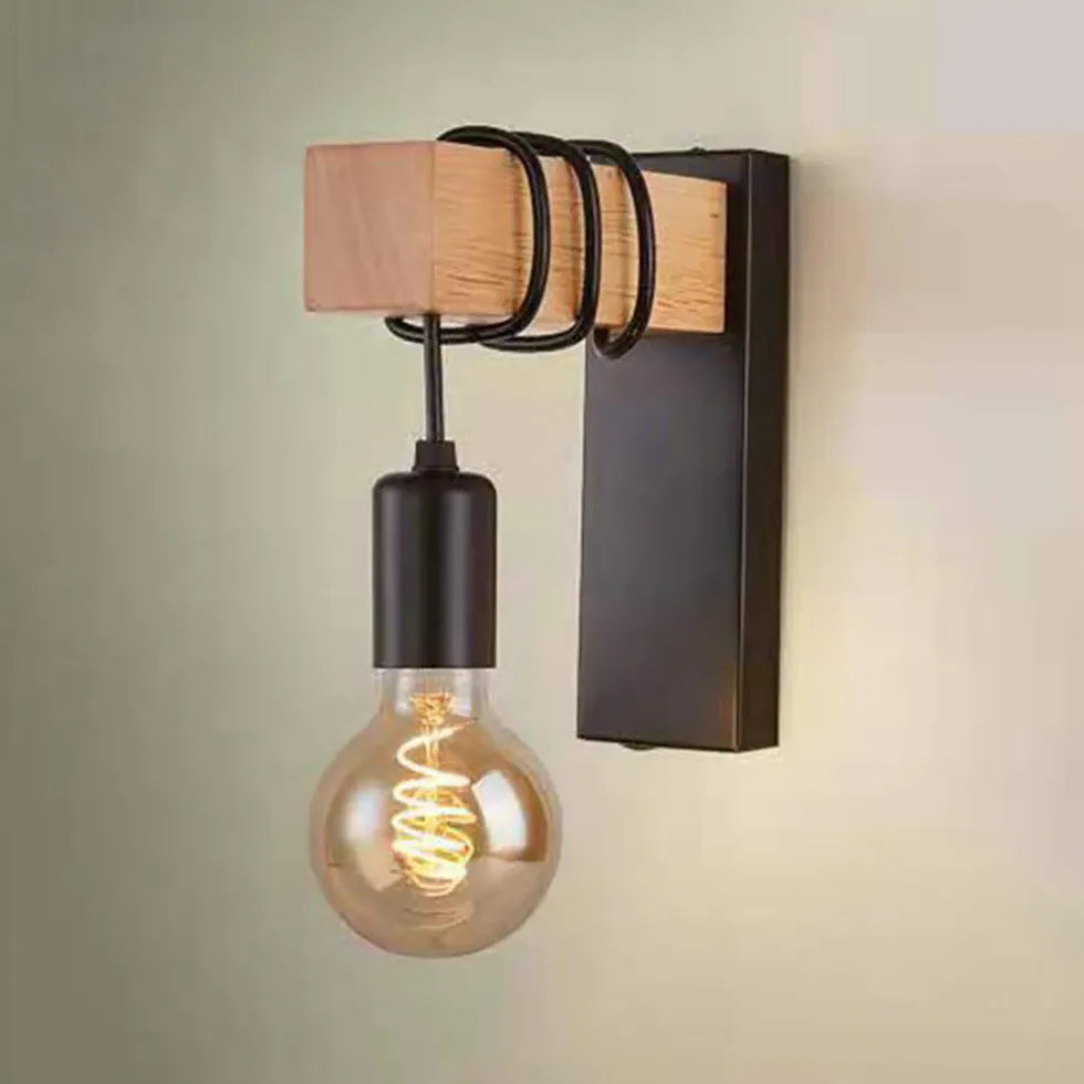 Applique da Parete con Lampadina Design Industriale - clowasit.com