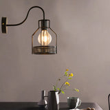 Applique da parete lampadina stile industriale metallo - clowasit.com