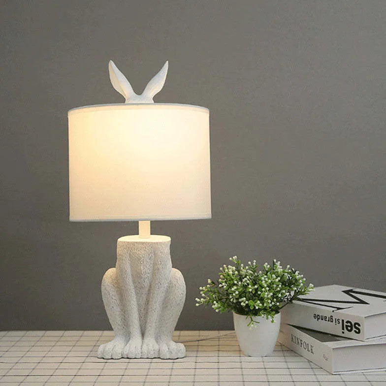 Lampada Bianca Moderna con Orecchie di Coniglio - clowasit.com