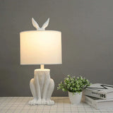 Lampada Bianca Moderna con Orecchie di Coniglio - clowasit.com