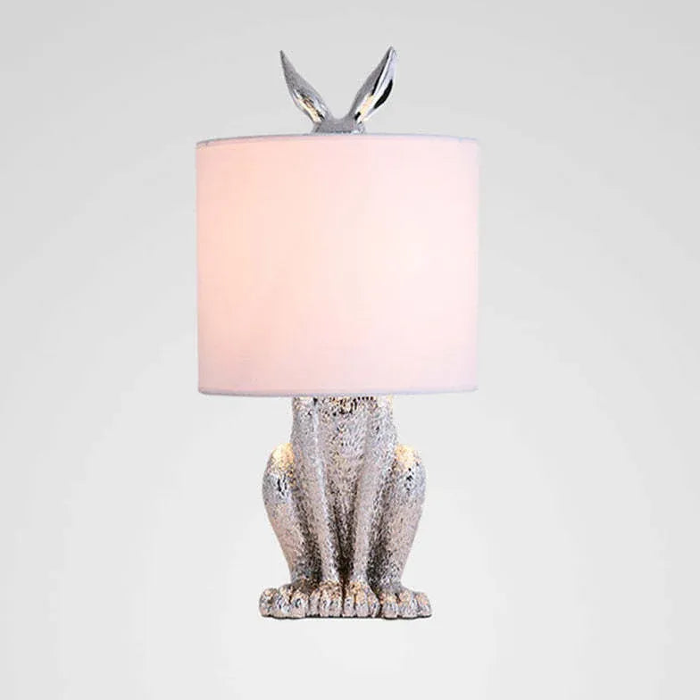 Lampada Bianca Moderna con Orecchie di Coniglio - clowasit.com