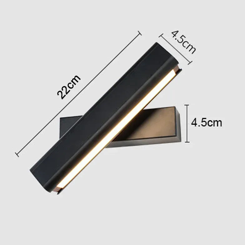Applique Nera Design Moderno a LED - clowasit.com