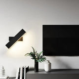 Applique Parete Nero Rettangolare Regolabile - clowasit.com