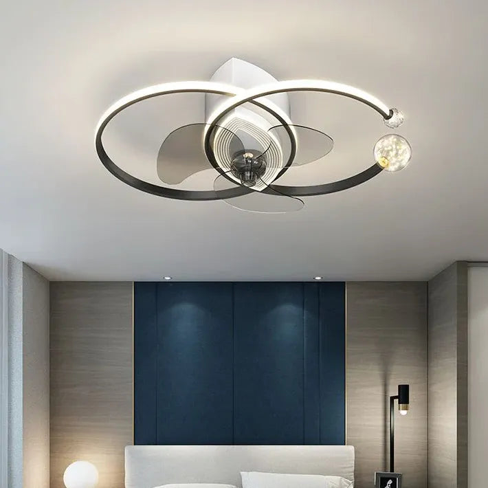Ventilatore Soffitto Con Luce Led Stile Moderno - clowasit.com