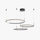 Plafoniera Lampadario Moderno Sottile Anello LED - clowasit.com