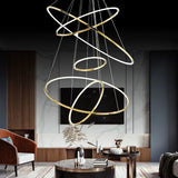 Ideal Lux Lampadari Moderni Oro e Cerchi - clowasit.com