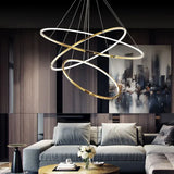 Ideal Lux Lampadari Moderni Oro e Cerchi - clowasit.com