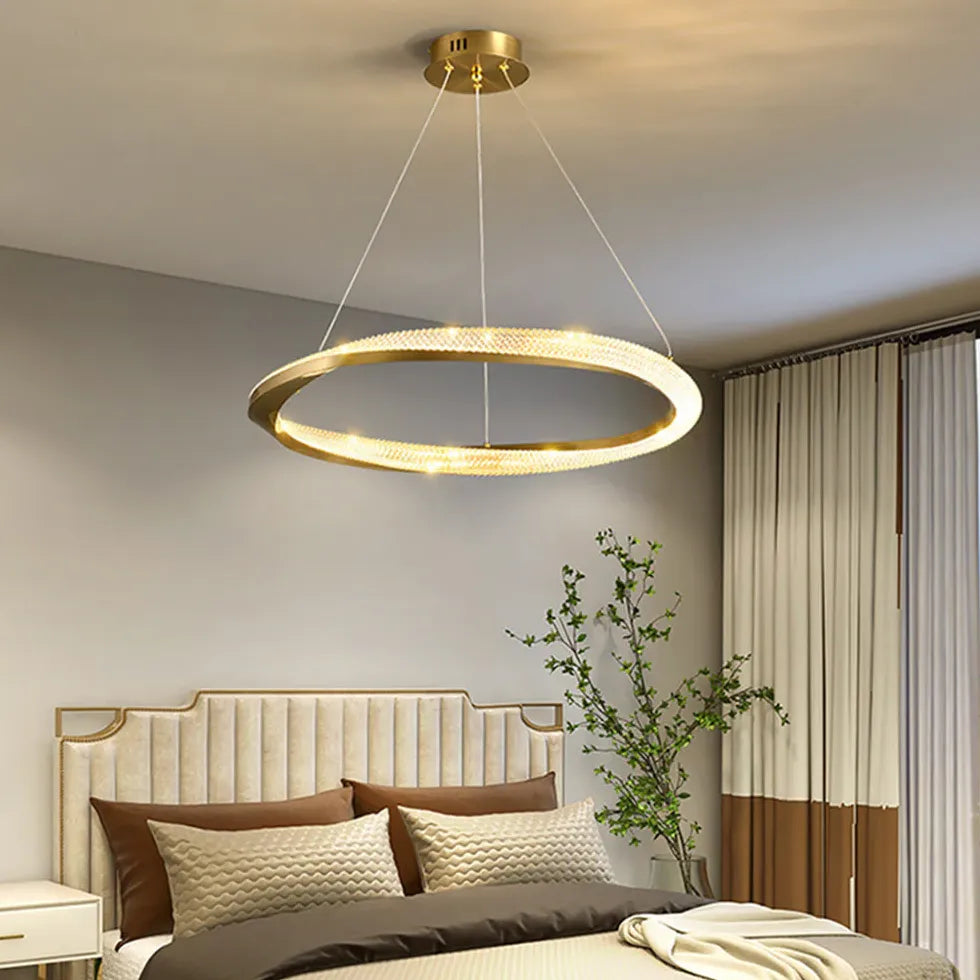 Lampadari da interno moderni Eleganza dorata - clowasit.com