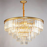 Pendenti per lampadari in cristallo oro multistrato - clowasit.com