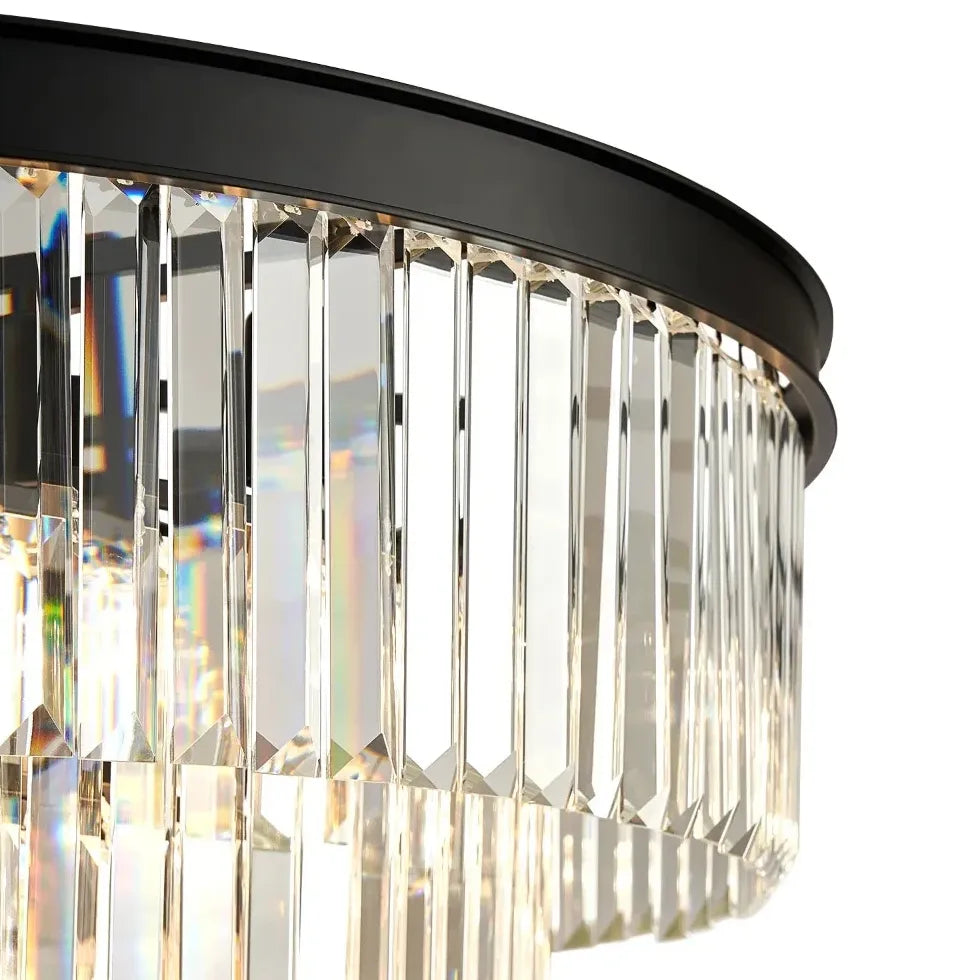 Pendenti per lampadari in cristallo oro multistrato - clowasit.com