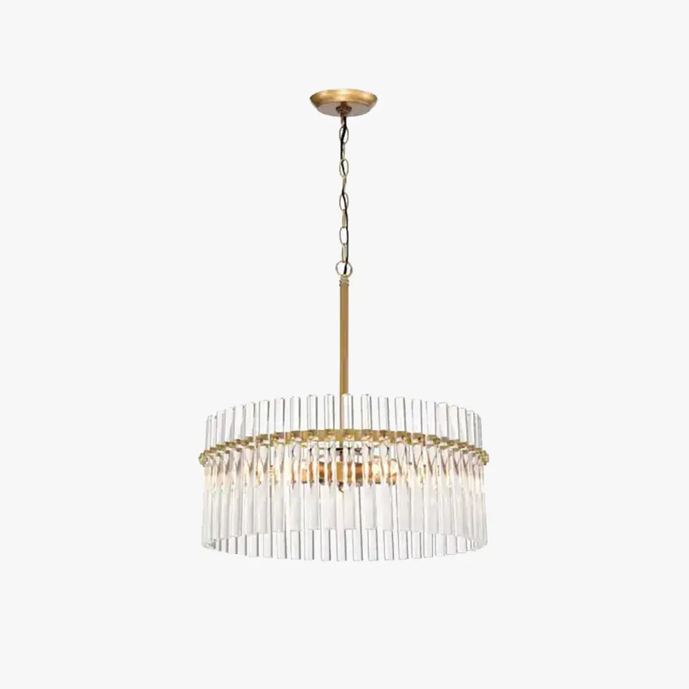Lampadario x soggiorno moderno Oro e cristallo - clowasit.com