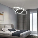 Lampadario da soggiorno moderno con LED circolare - clowasit.com