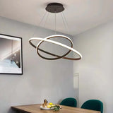 Lampadario da soggiorno moderno con LED circolare - clowasit.com