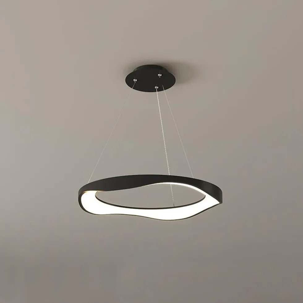 Lampadari moderni soggiorno grandi dimensioni LED anello - clowasit.com