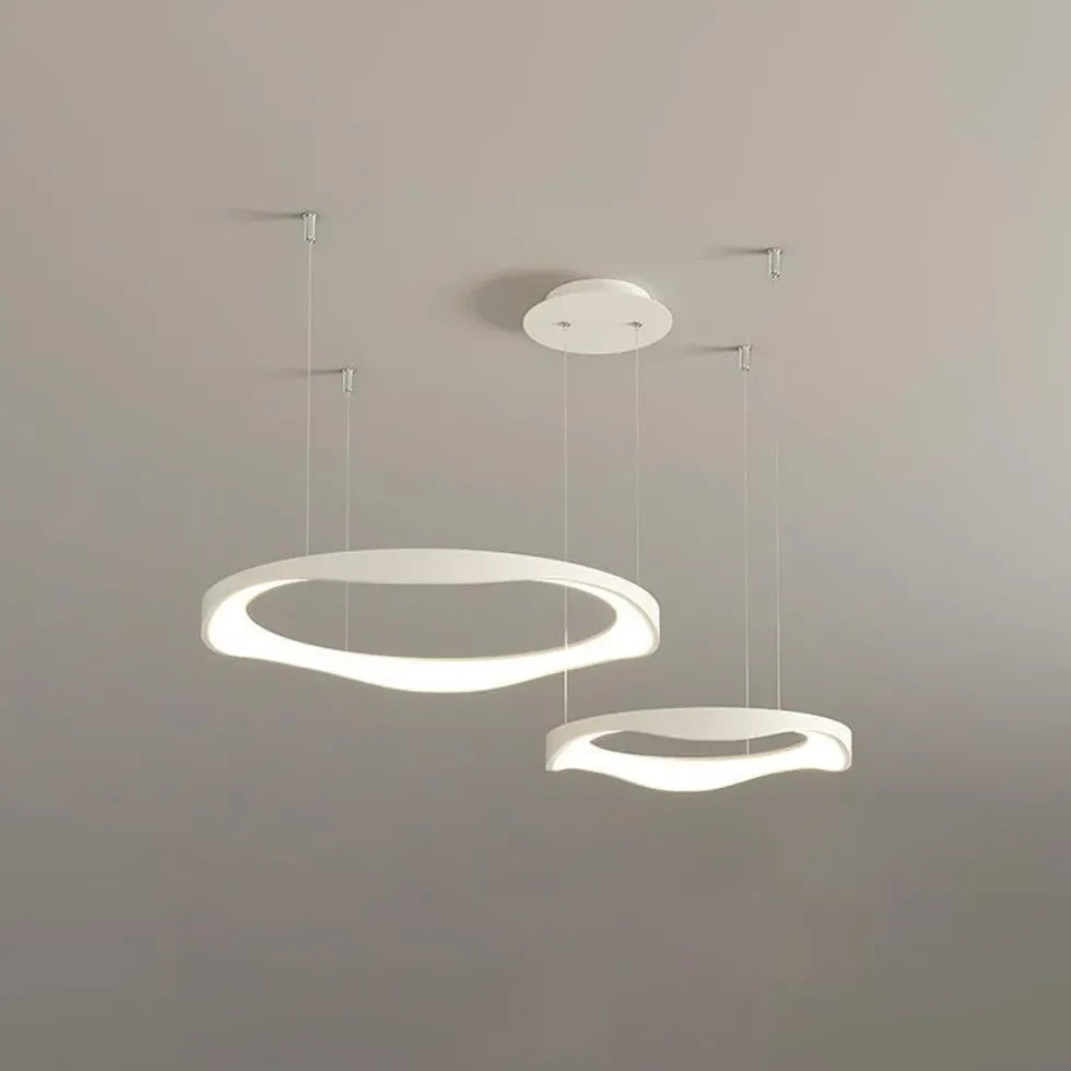 Lampadari moderni soggiorno grandi dimensioni LED anello - clowasit.com