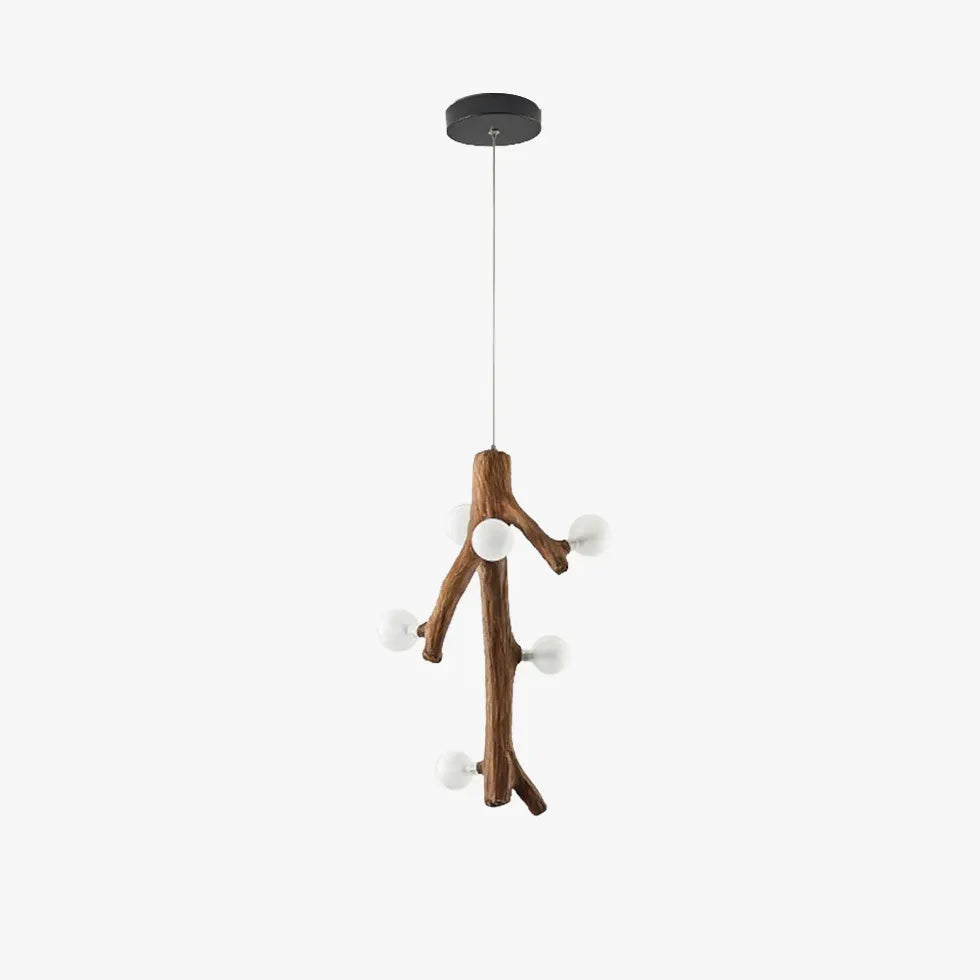 Lampadario da bar moderno in legno creativo - clowasit.com