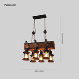 Lampadari vintage in legno Design per casa - clowasit.com