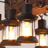 Lampadari vintage in legno Design per casa - clowasit.com