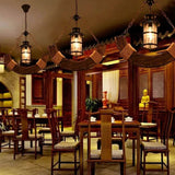 Lampadario Appeso in Stile Rustico per Ristorante - clowasit.com