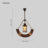 Lampadario Appeso in Stile Rustico per Ristorante - clowasit.com
