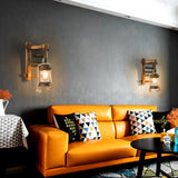 Applique da parete corda design legno - clowasit.com
