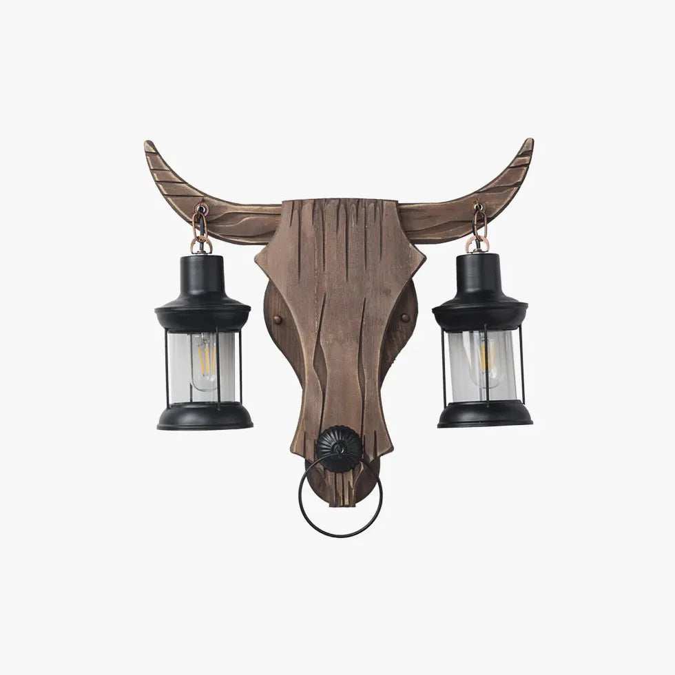 Applique da parete doppia luce toro - clowasit.com