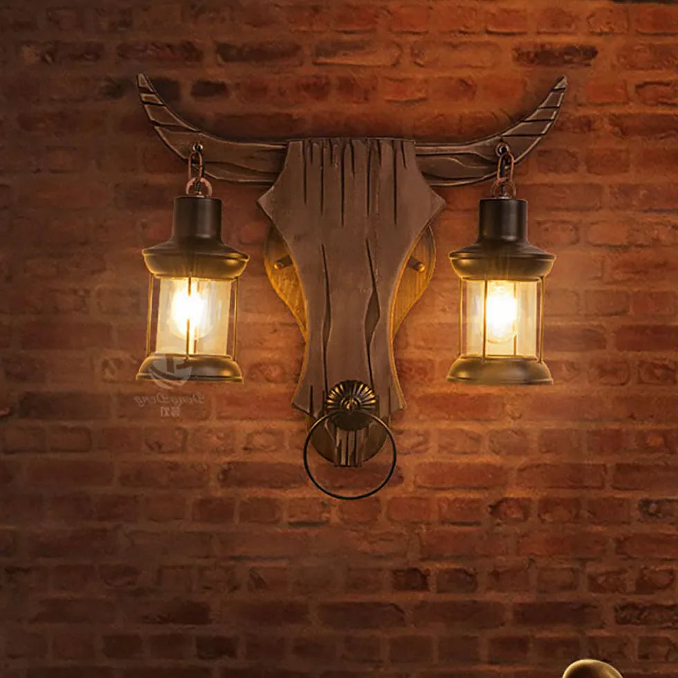 Applique da parete doppia luce toro - clowasit.com