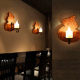 Appliques in Legno Porta Candela Vintage - clowasit.com