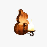 Appliques in Legno Porta Candela Vintage - clowasit.com