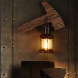 Applique da parete country in legno martello - clowasit.com