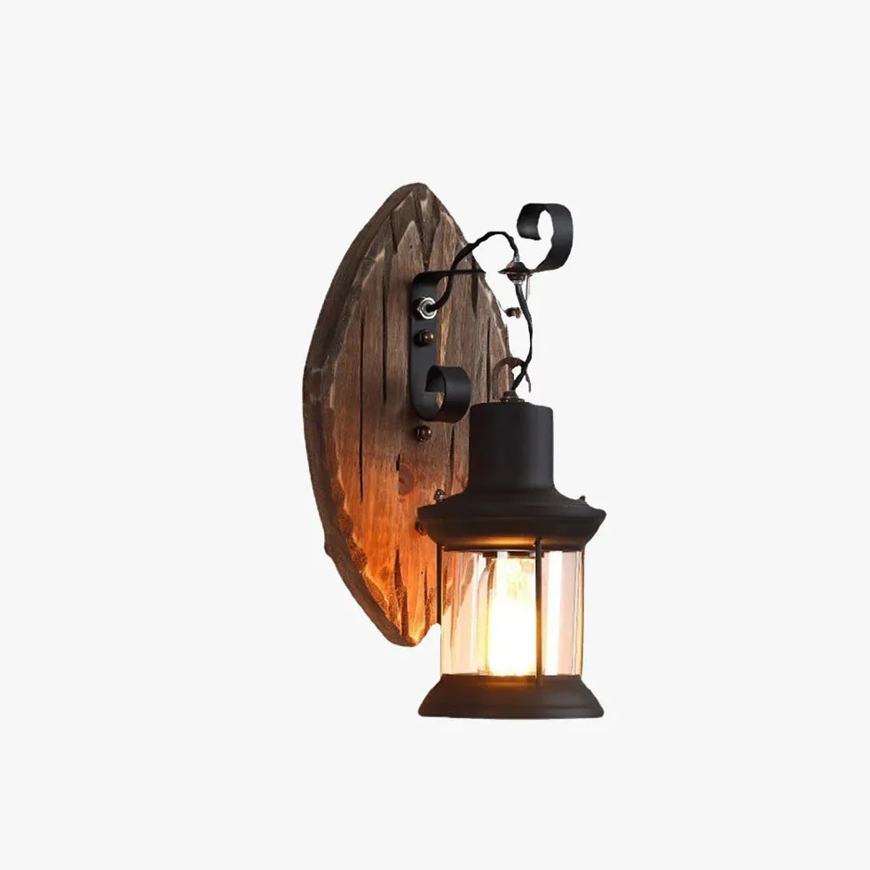 Applique per travi in legno Lampada vintage - clowasit.com
