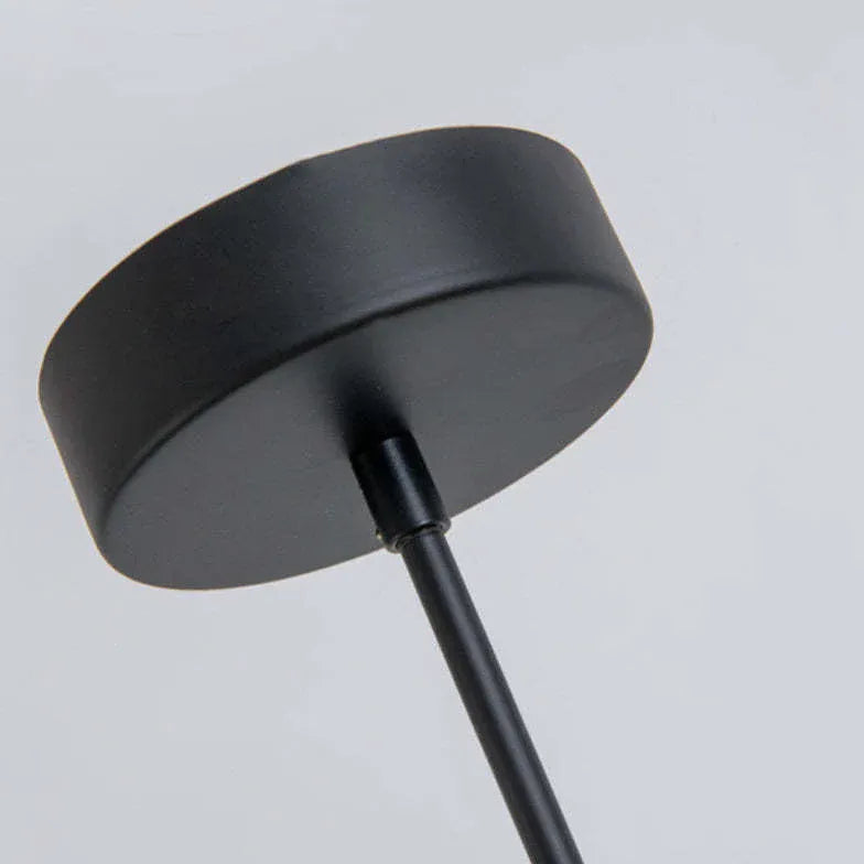 Lampadari moderni camera neri ad arco minimalisti - clowasit.com