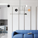 Lampadario soggiorno moderno led multi-testa creativa design - clowasit.com