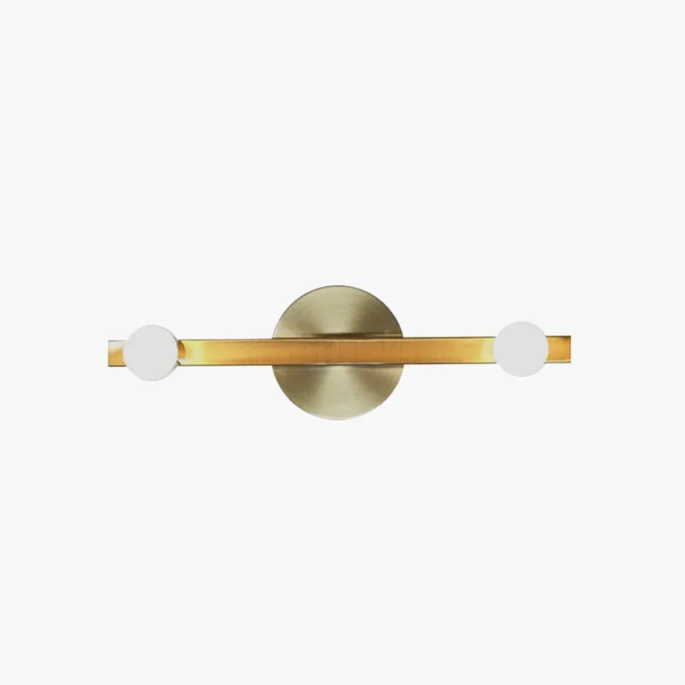 Applique da parete dorate Luce doppia regolabile - clowasit.com