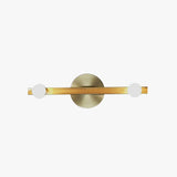 Applique da parete dorate Luce doppia regolabile - clowasit.com