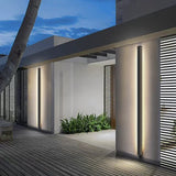 Applique Lineare da Esterno a LED Impermeabile con Illuminazione Laterale