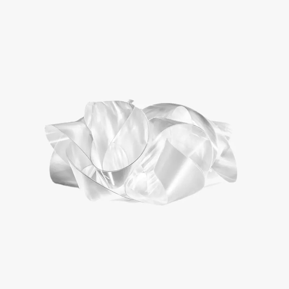 Lampadario a soffitto moderno PVC bianco - clowasit.com