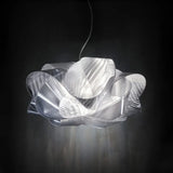 Lampadario a soffitto moderno PVC bianco - clowasit.com