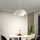 Lampadari sopra tavolo doppio strato ondulato - clowasit.com