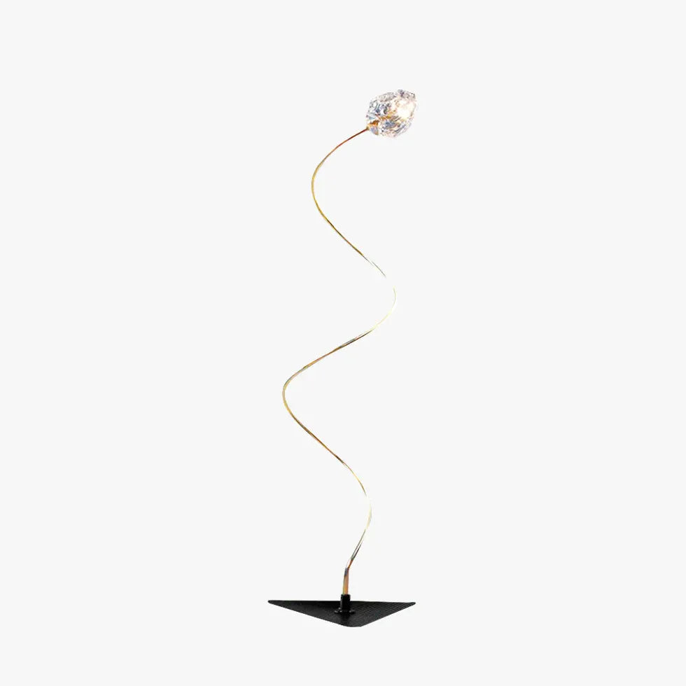 Lampada da terra per esterno Elegante e floreale - clowasit.com