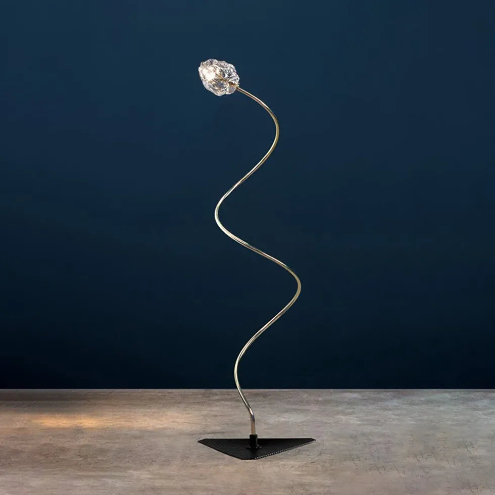Lampada da terra per esterno Elegante e floreale - clowasit.com