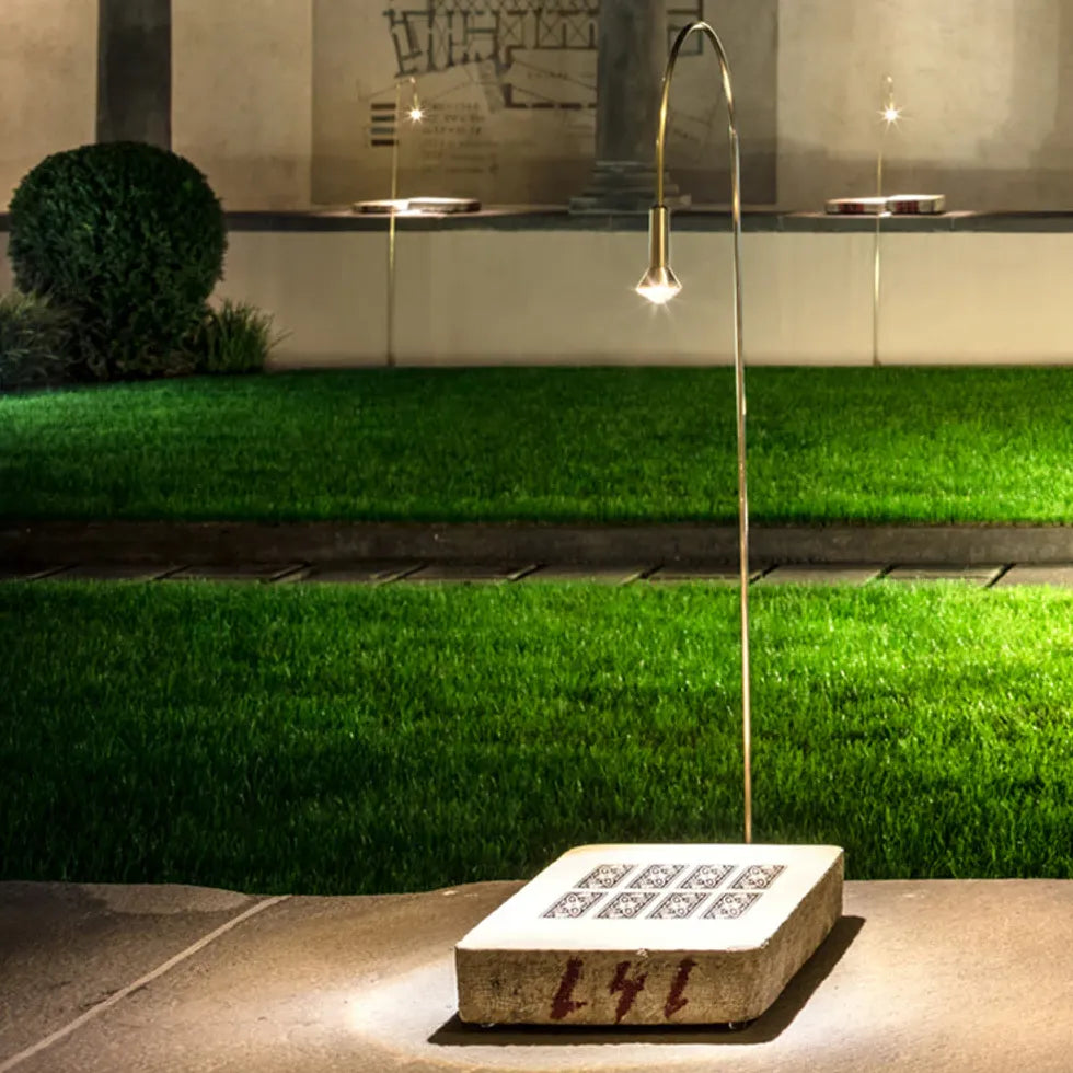Lampade per esterno da terra Design Dorato - clowasit.com