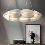 Lampadario LED cerchio design segmentato - clowasit.com