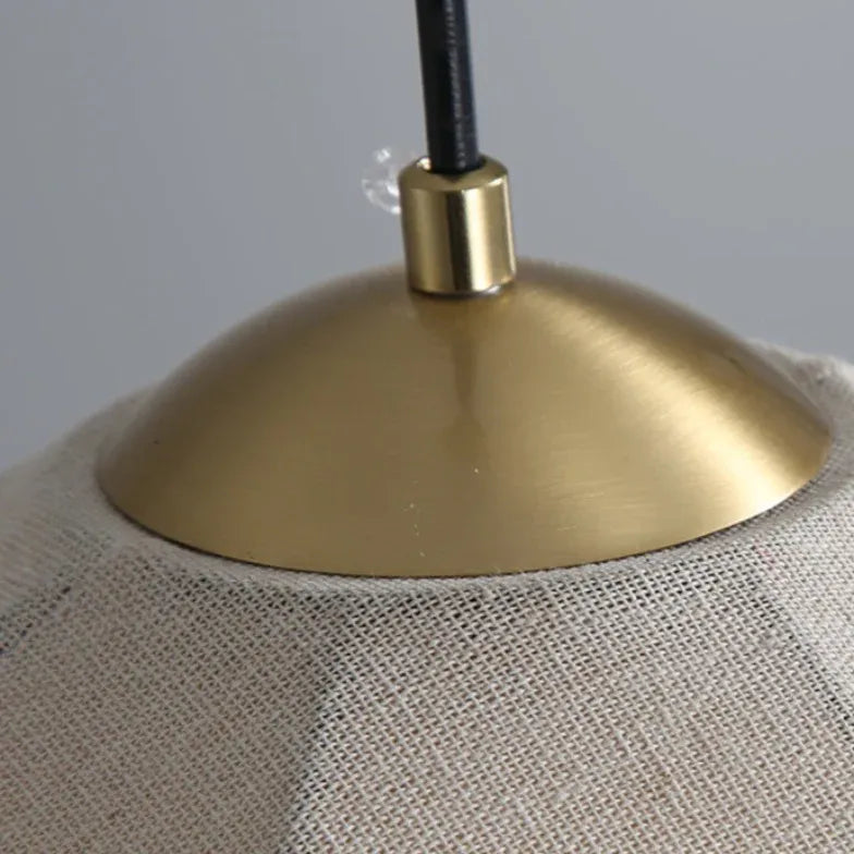Lampadari in tessuto minimal giapponesi - clowasit.com