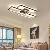 Plafoniere per Salone Moderne LED Geometriche - clowasit.com